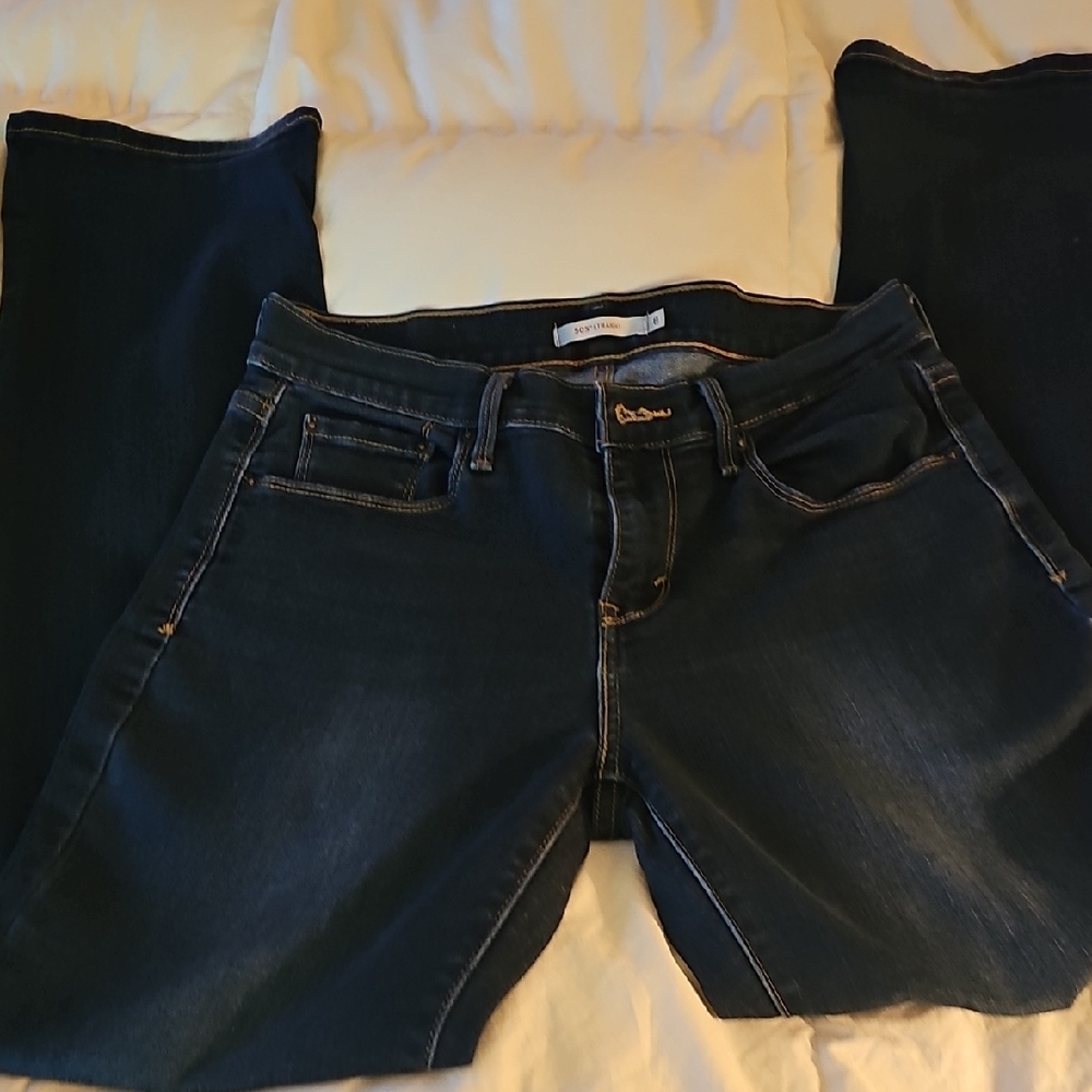 Levi's Blue Boot Cut Jeans Classic Style